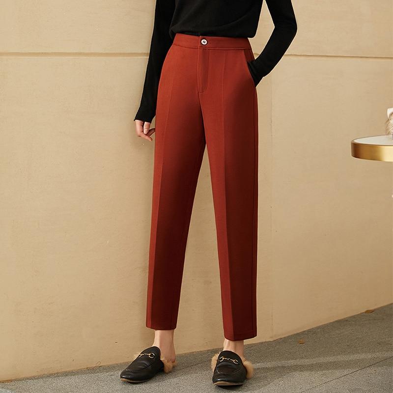 Chinosy damskie o dopasowanym kroju-Bombardina.pl