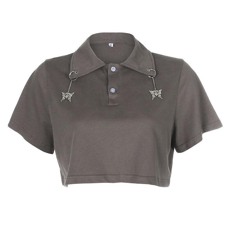 Damska koszulka polo z zawieszkami-Bombardina.pl