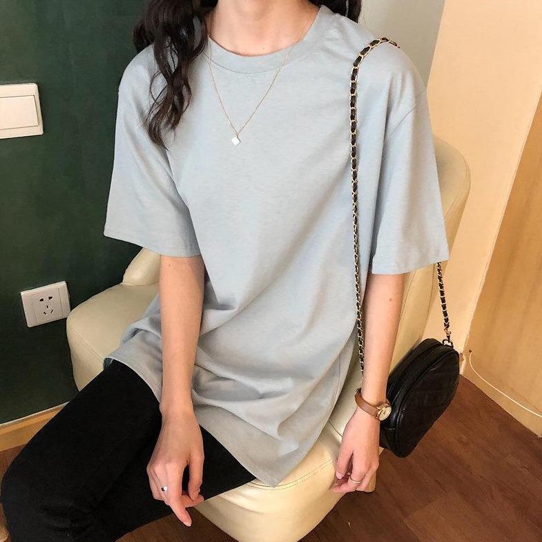 Koszulka T-shirt damska gładka-Bombardina.pl