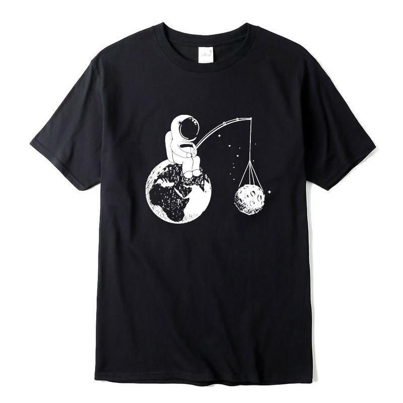 Koszulka T-shirt męska z motywem astronauty-Bombardina.pl