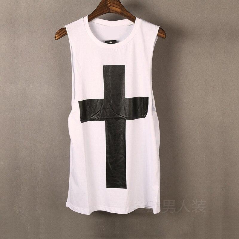 Koszulka tank top męska z dużym nadrukiem-Bombardina.pl