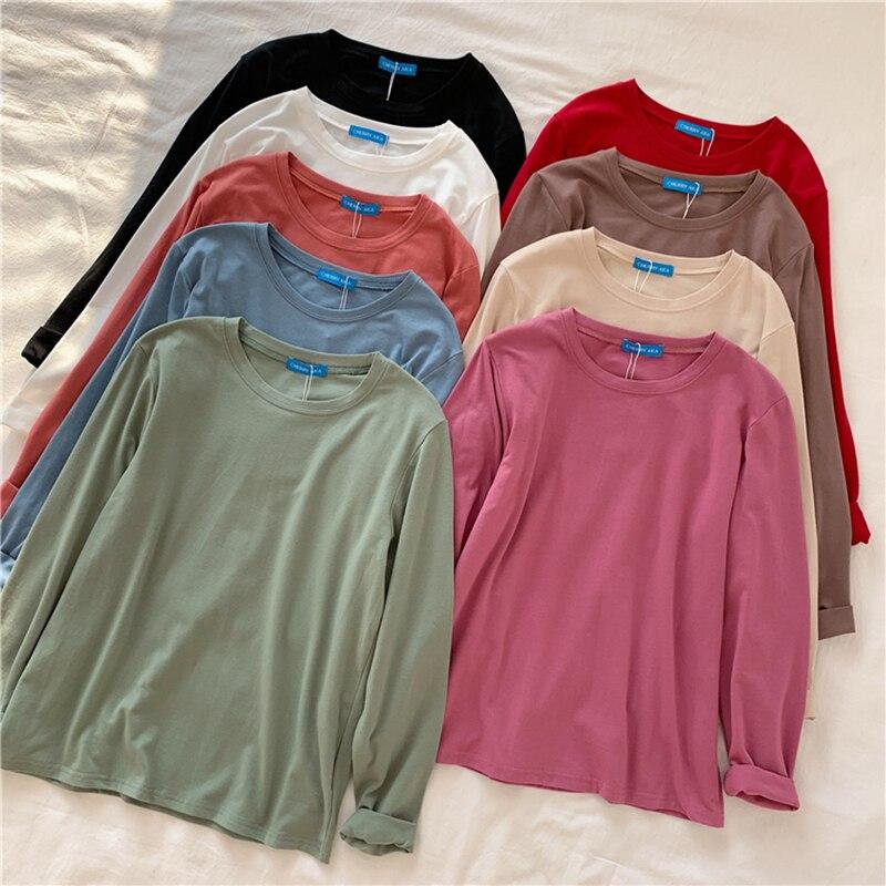 Koszulka z długim rękawem damska o luźnym kroju-Bombardina.pl