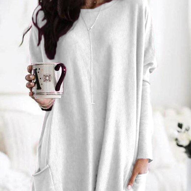 Koszulka z długim rękawem damska z kieszeniami-Bombardina.pl