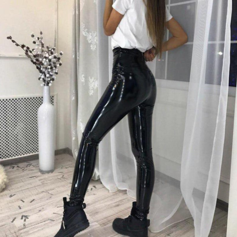 Legginsy damskie woskowane-Bombardina.pl