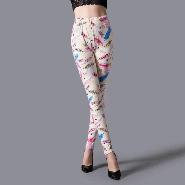 Legginsy damskie we wzory-Bombardina.pl