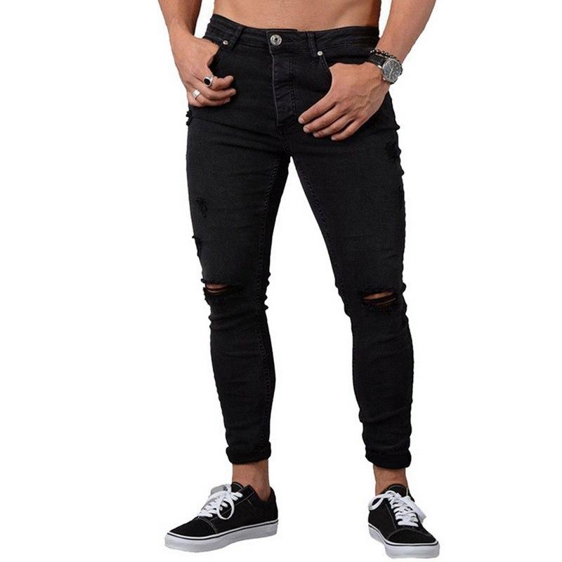 Męskie jeansy slim fit-Bombardina.pl