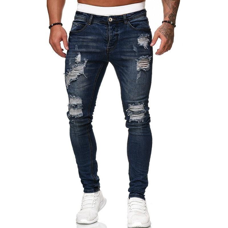 Męskie jeansy slim fit-Bombardina.pl