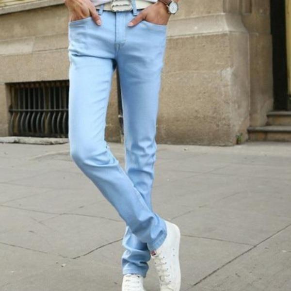 Męskie jeansy slim fit-Bombardina.pl