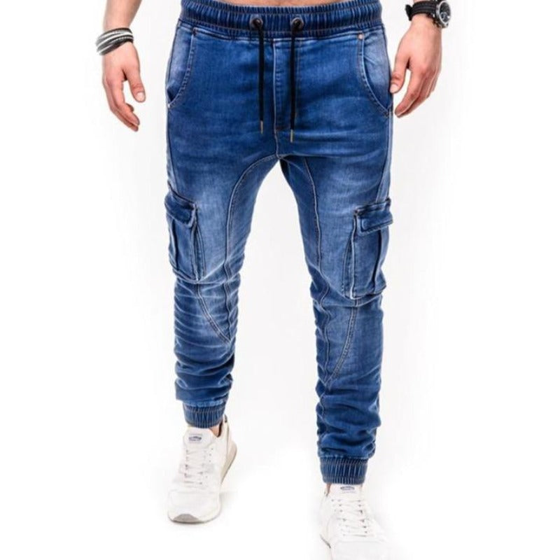 Męskie jeansy joggery-Bombardina.pl