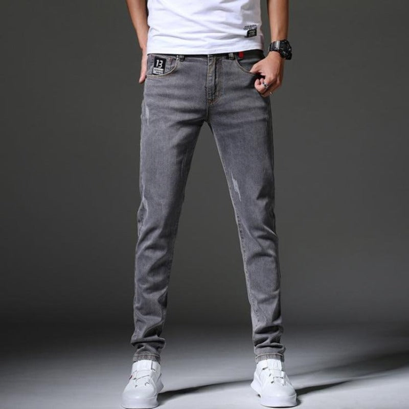 Męskie jeansy slim fit-Bombardina.pl