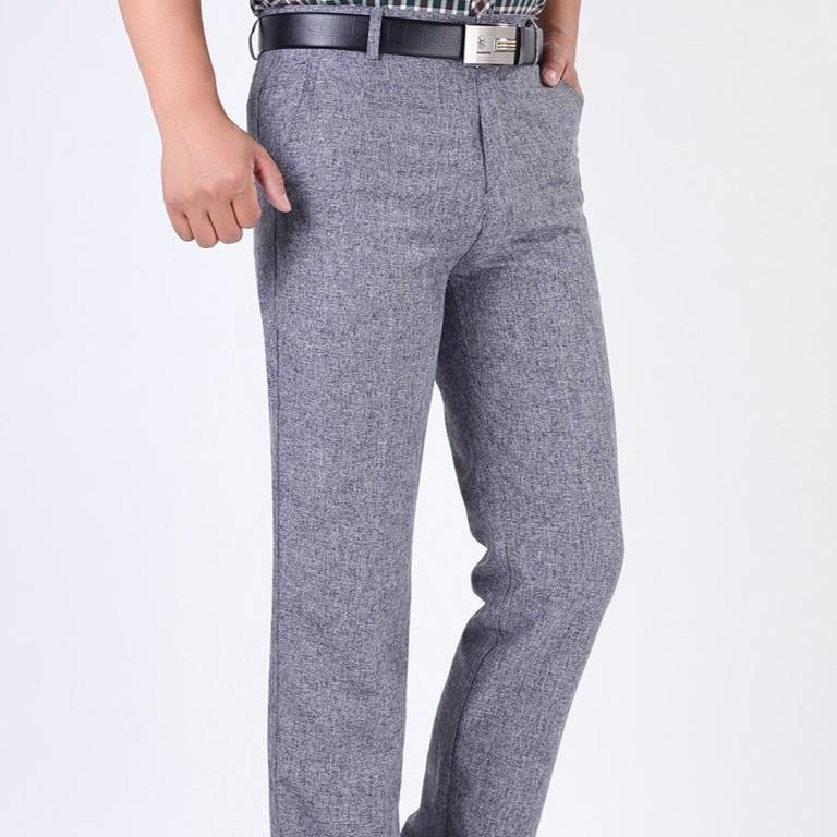 Męskie spodnie materiałowe-Bombardina.pl