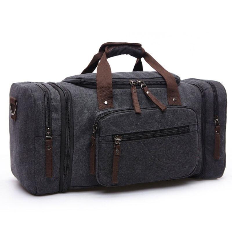 Torba podróżna męska z materiału canvas-Bombardina.pl