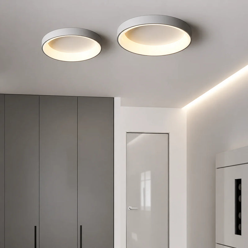 Nowoczesna okrągła lampa sufitowa LED