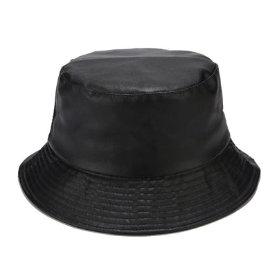 Męski bucket hat imitacja skóry-Bombardina.pl