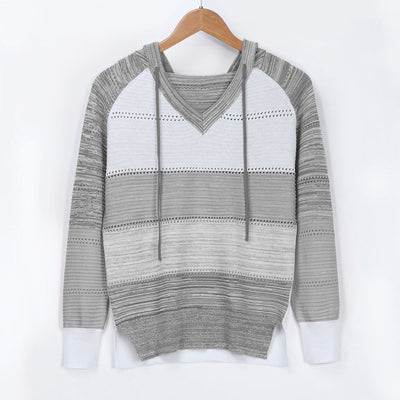 Nierozpinana bluza damska typu sweter-Bombardina.pl