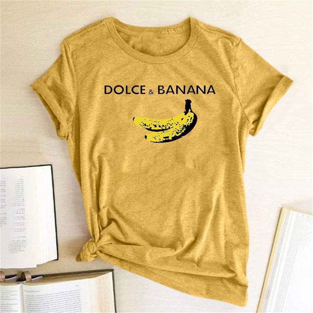 Koszulka T-shirt damska z motywem banana-Bombardina.pl